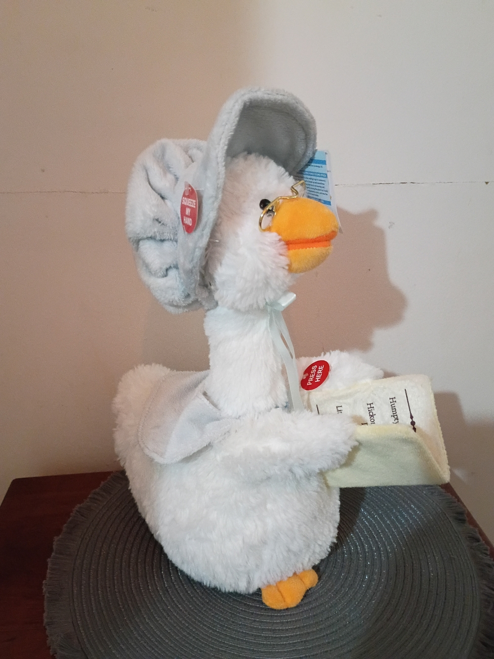 Story Telling Mother Goose Stuffed Animal